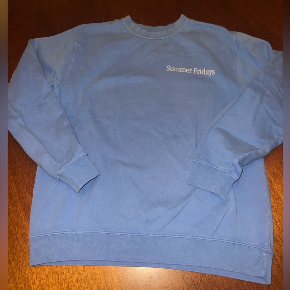 Summer Fridays Sweater Shirt - Size Medium